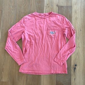 Vineyard Vines Crab Long Sleeve Tee - small